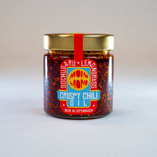 Crispi Chili Oil with Lemongrass, Lime leaf and Gochugaru